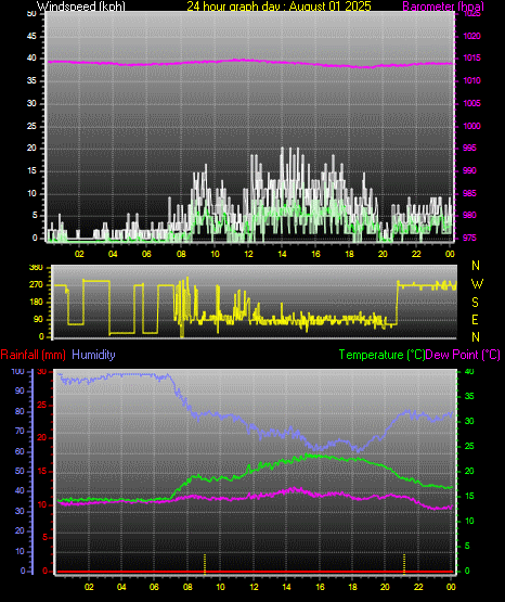 24 Hour Graph for Day 01