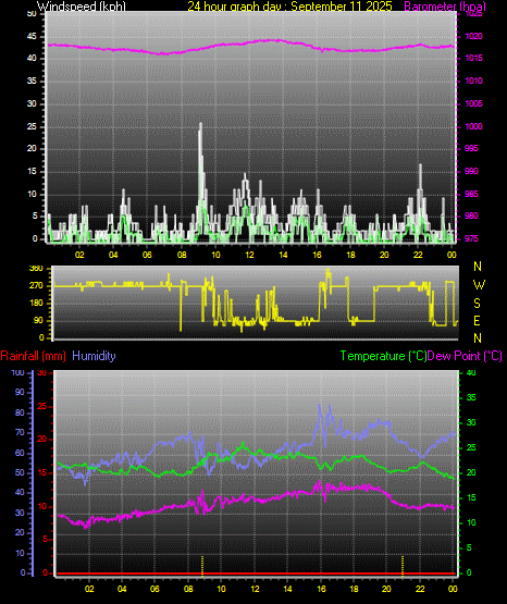 24 Hour Graph for Day 11