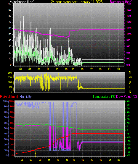 24 Hour Graph for Day 11
