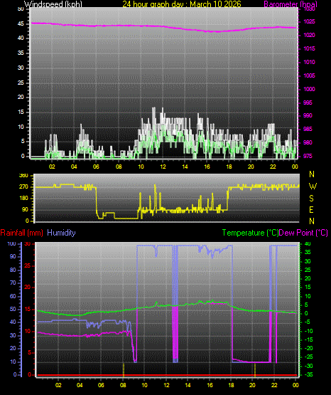 24 Hour Graph for Day 10